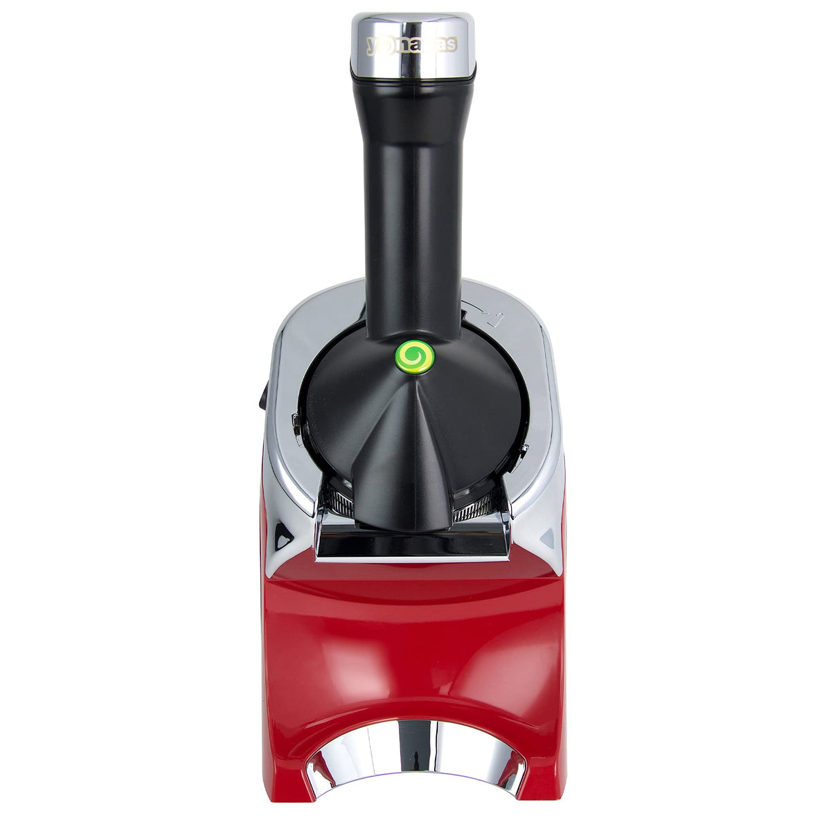 988RD Deluxe Vegan, Dairy-Frozen Fruit Soft Serve Maker, Includes 75 Recipes, 200 W, Red