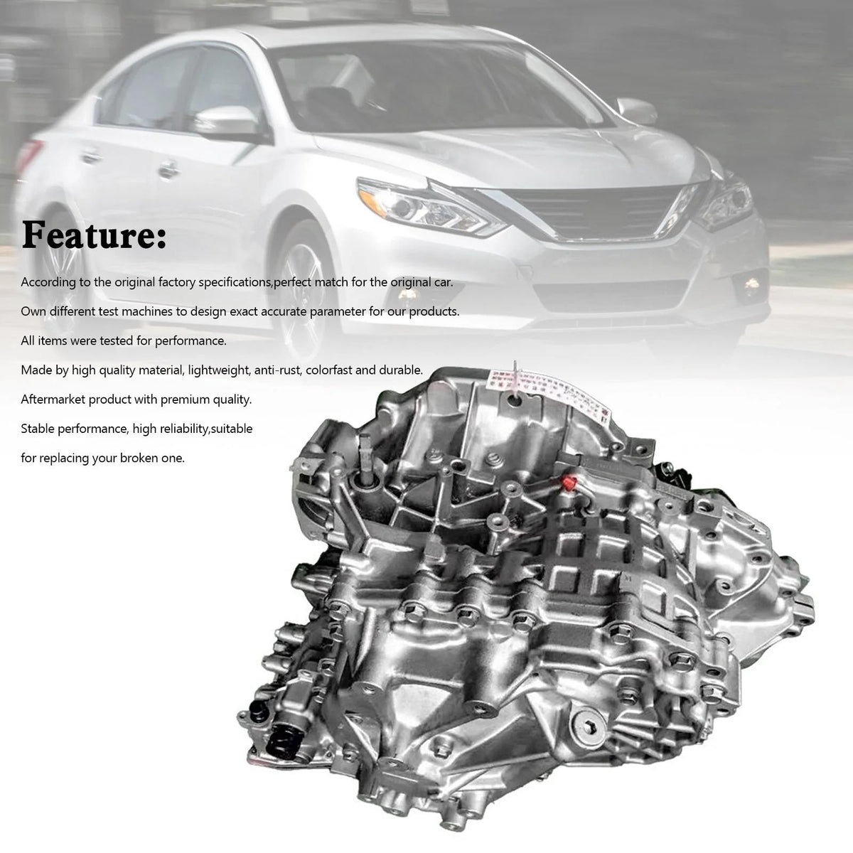 2007-2013 Nissan Altima 2.5L Automatic CVT  Transmission RE0F10A (JF011E) 2WD AWD Generic