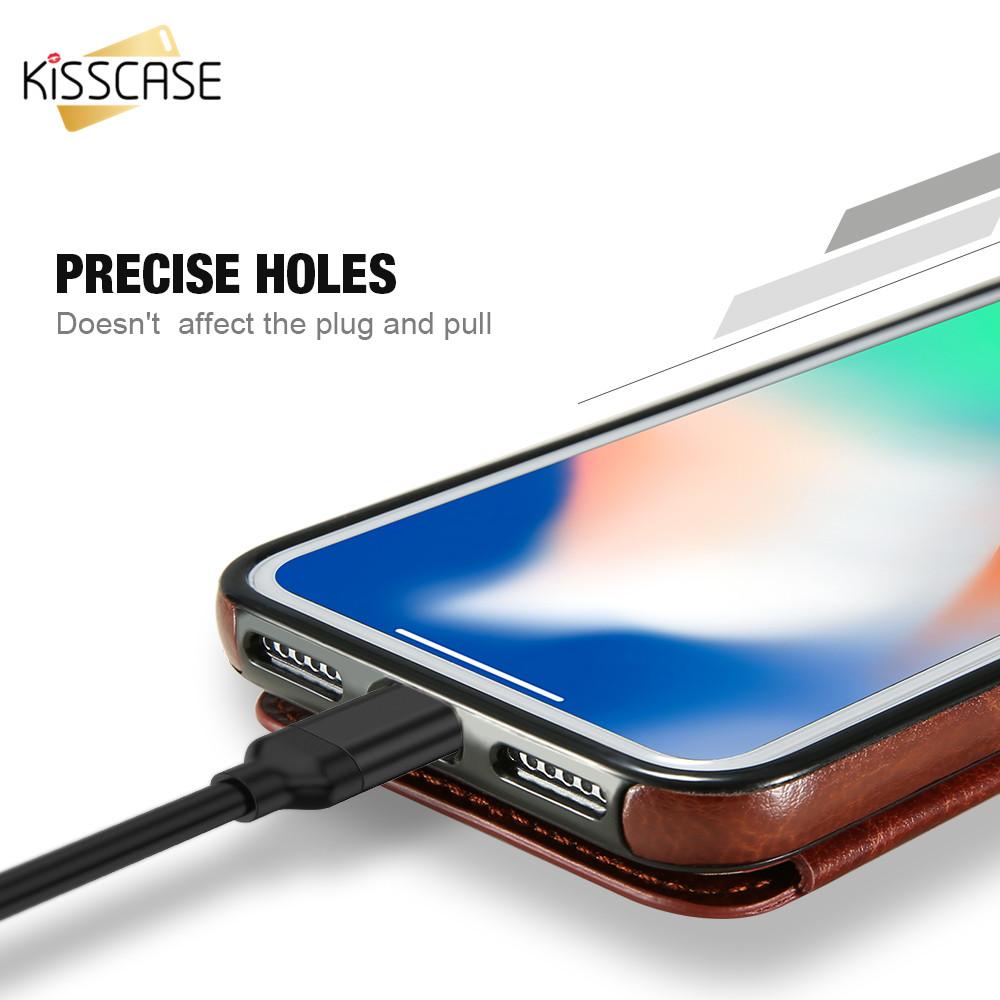 Retro PU Leather Multi Card Holders Case For iPhone