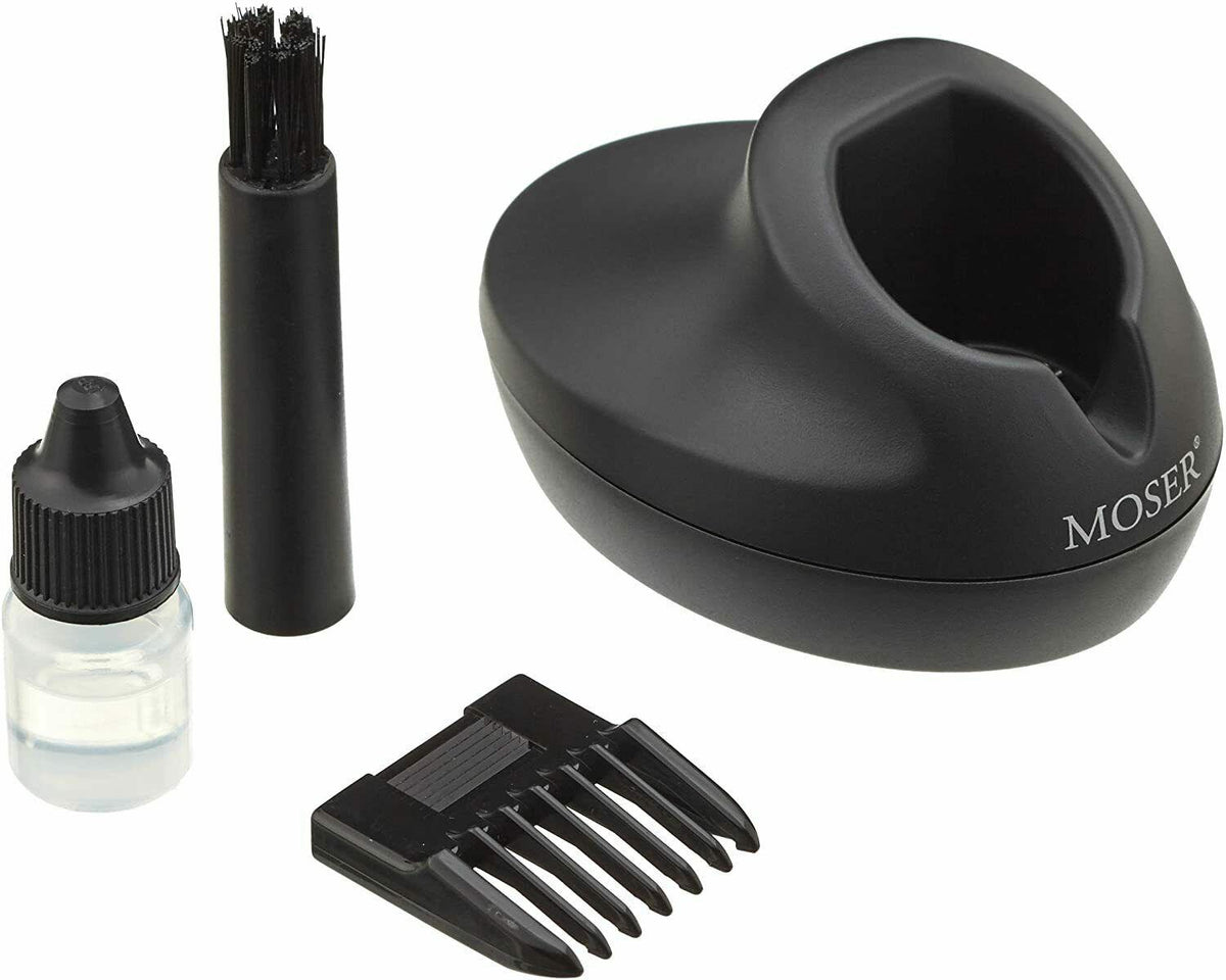 Moser 1591 ChroMini Pro Professional Cordless Hair Trimmer Black