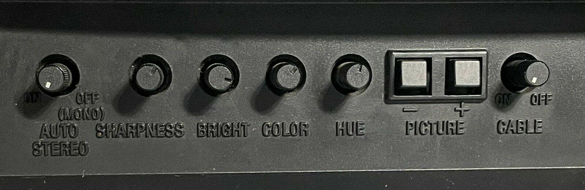 sony trinitron kv-20s20 20" color crt tv retro gaming television - works great!