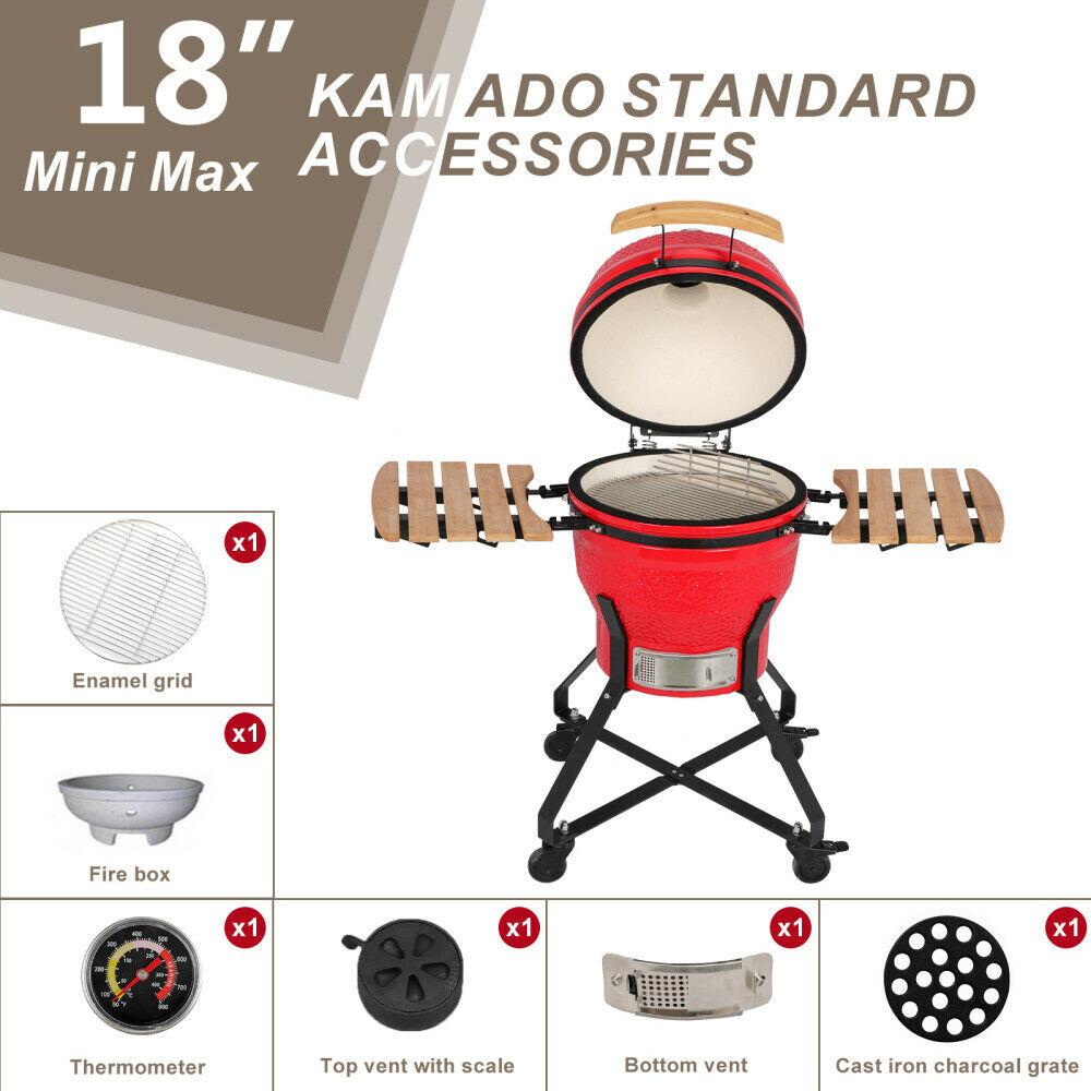NEW Stainless Steel Grill Tools Set 18in Steel Charcoal Grill Courtyard party