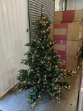 Open Box Balsam Hill Adirondack Spruce 6' Tree with Clear LED Lights Christmas