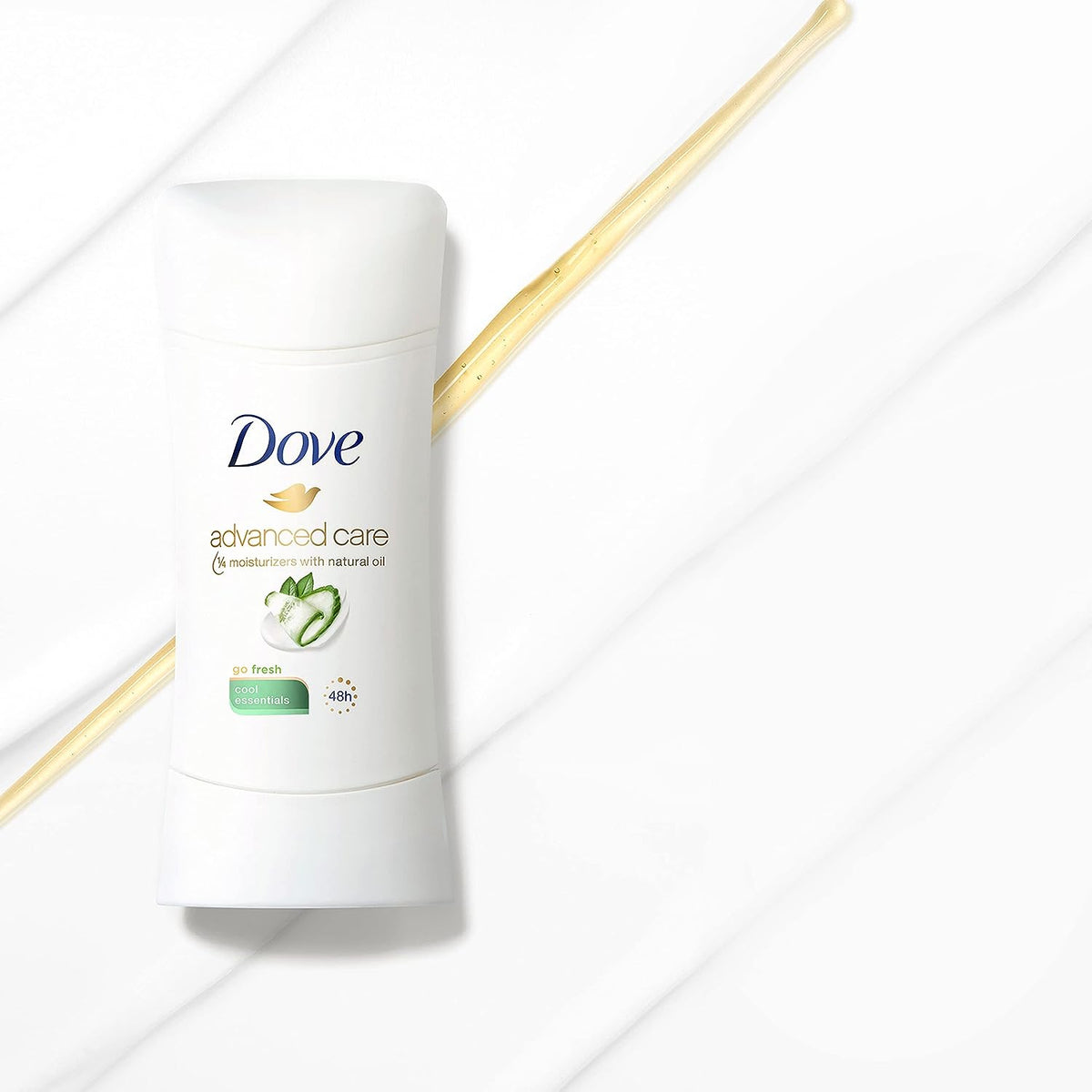 Dove Antiperspirant Deodorant with 48 Hour Protection Advance Cool Essentials Deodorant for Women, 2.6 Ounce (Pack of 4)