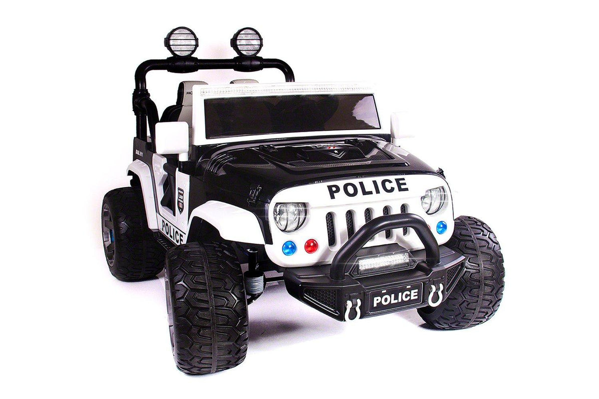 2023 Two Seater Ride On Kid's Truck 12V Power Children's Electric Car Motorized Cars for Kids w/ Remote, LarCapacity Battery, 3 Speeds, LED Lights, Leather Seat