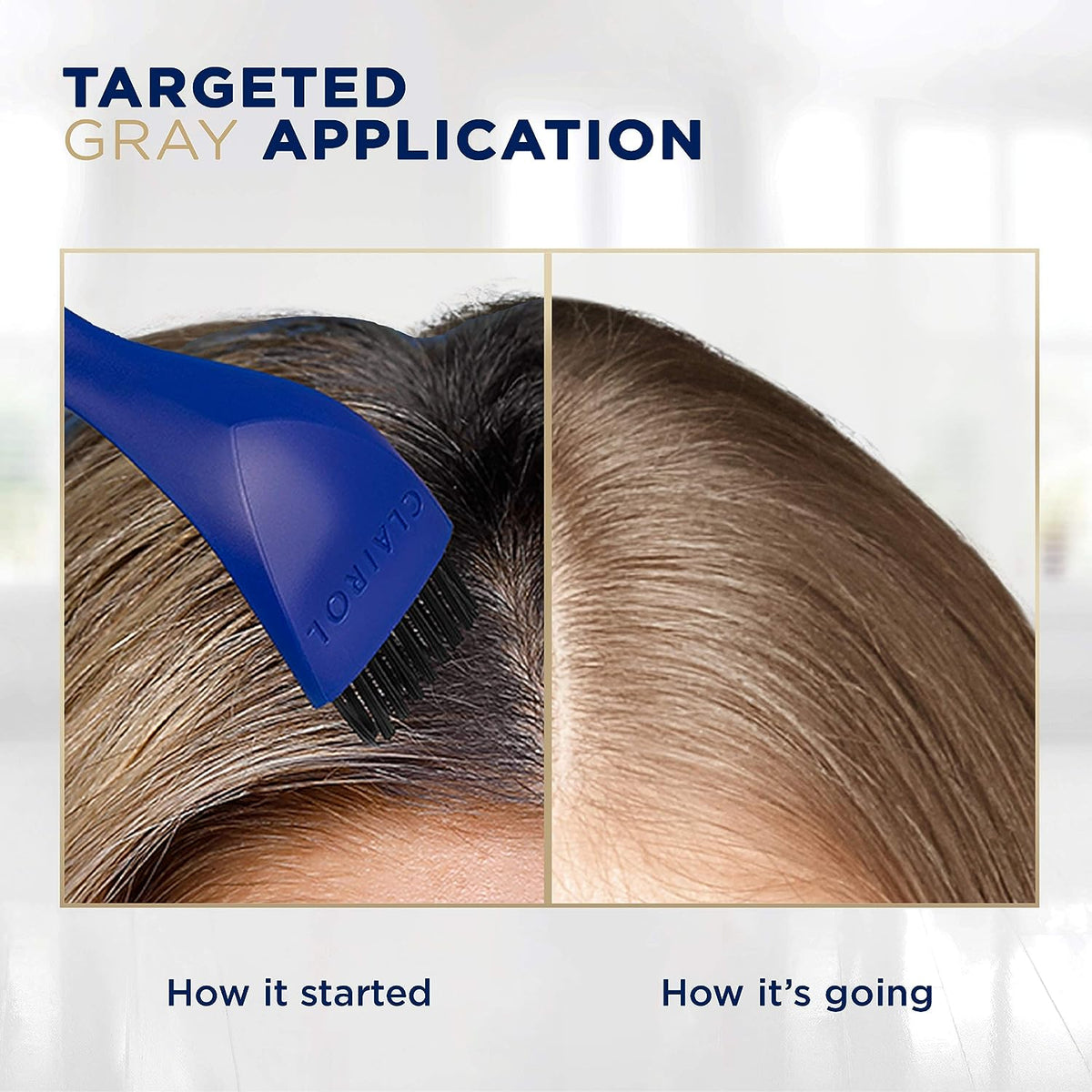 Clairol Root Touch-Up by Nice'n Easy Permanent Hair Dye, 5G Medium Golden Brown Hair Color, Pack of 1