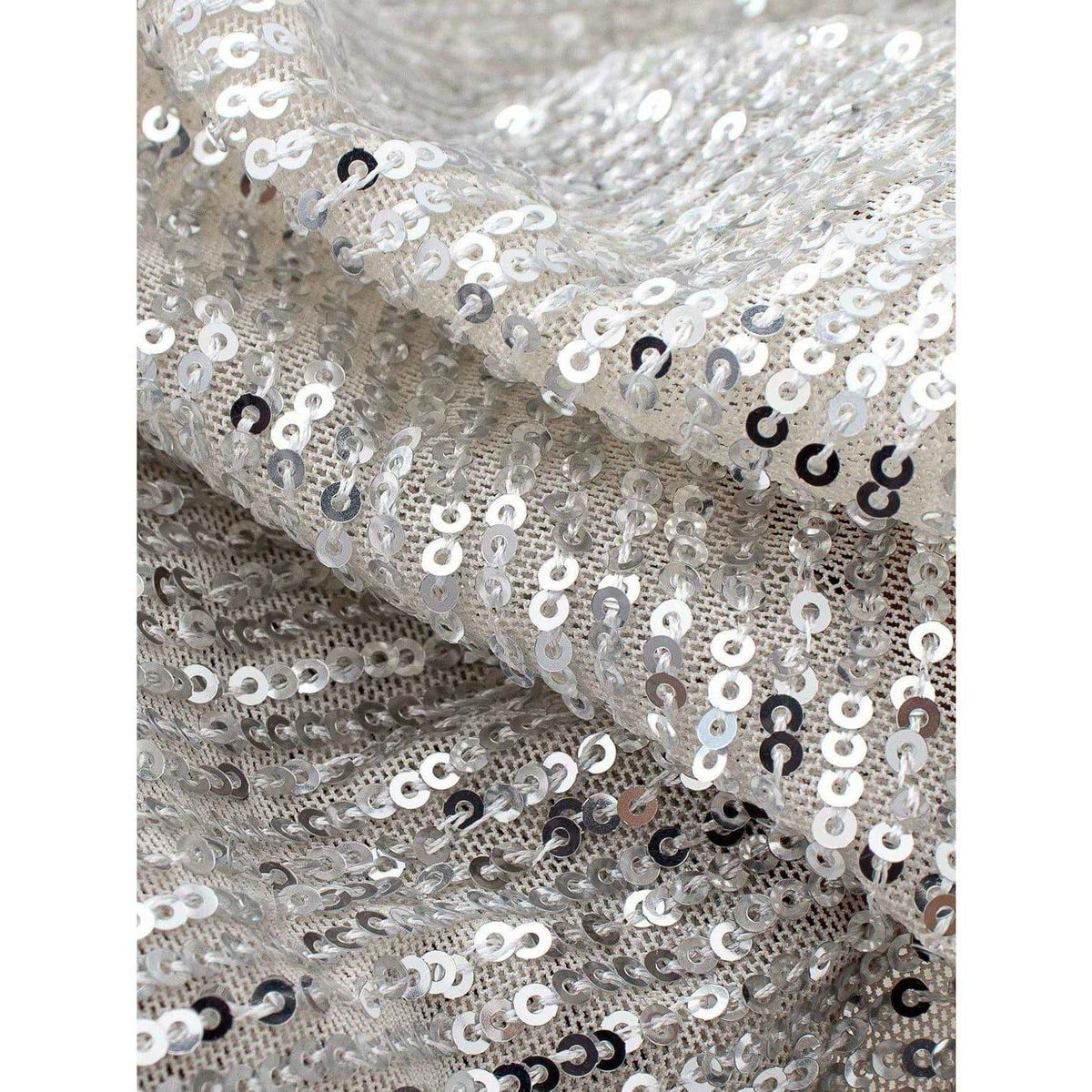 shiny sequin cropped tank top