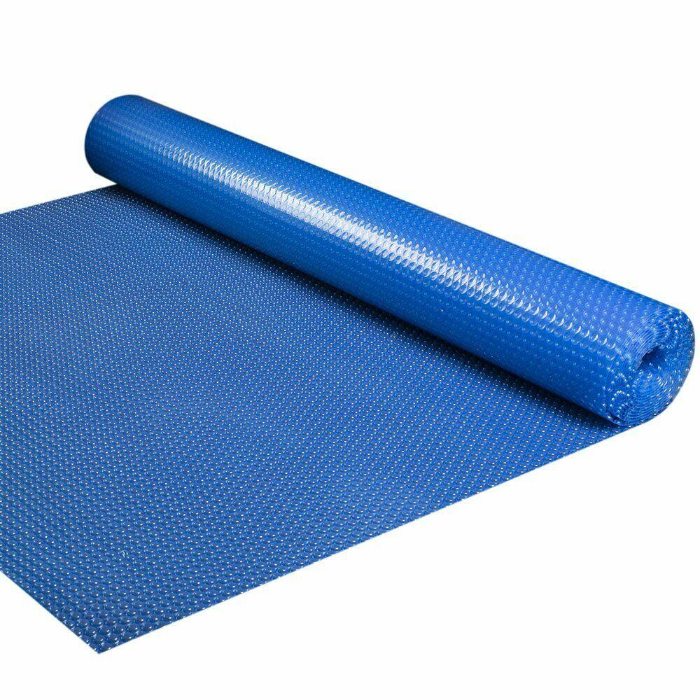 new resin blue swimming pool solar heater blanket evaporation above-ground