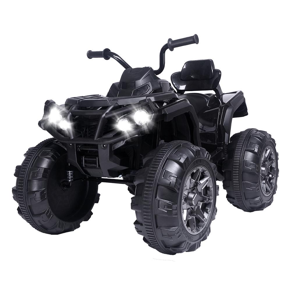 Zimtown 12V Children Car Powered LarATV Ride-On Car 2 Different Speed Modes Black