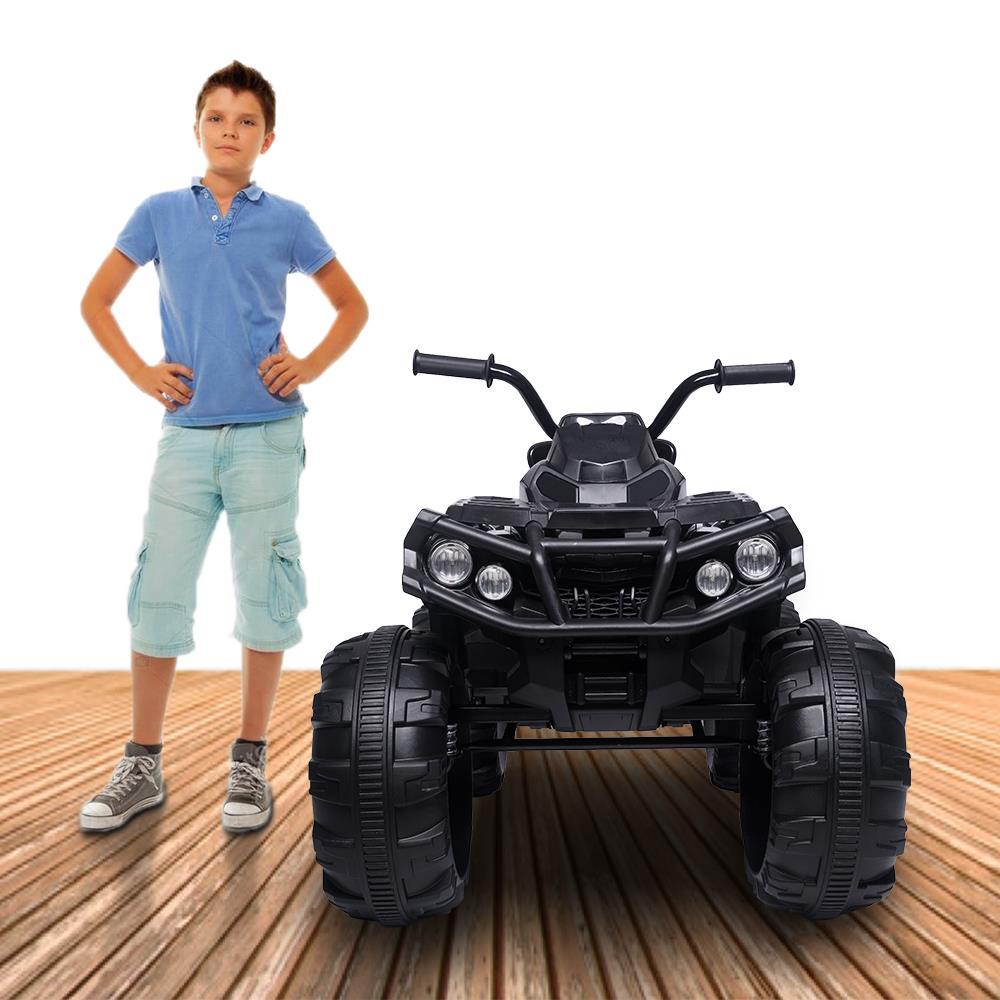 Zimtown 12V Children Car Powered LarATV Ride-On Car 2 Different Speed Modes Black