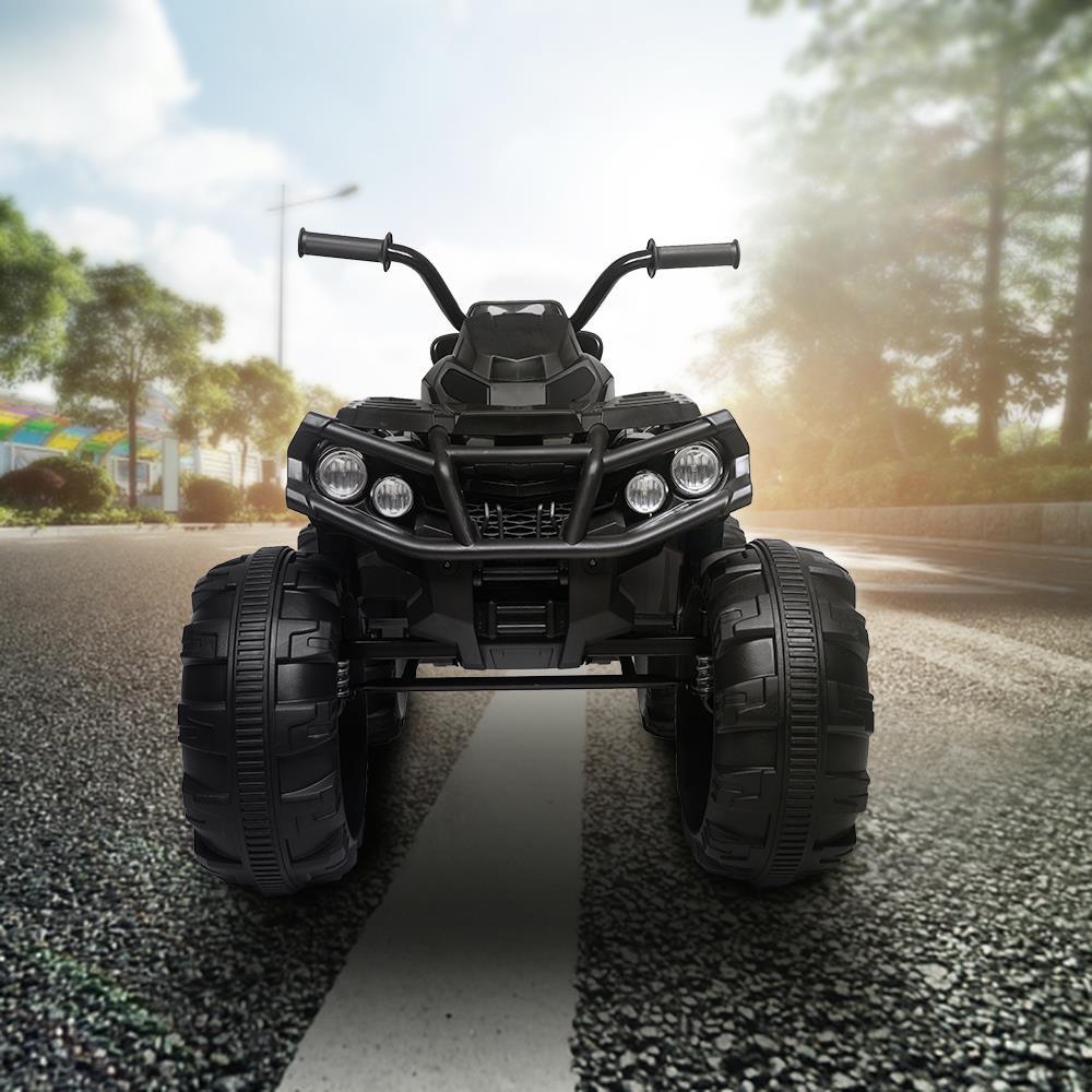 Zimtown 12V Children Car Powered LarATV Ride-On Car 2 Different Speed Modes Black