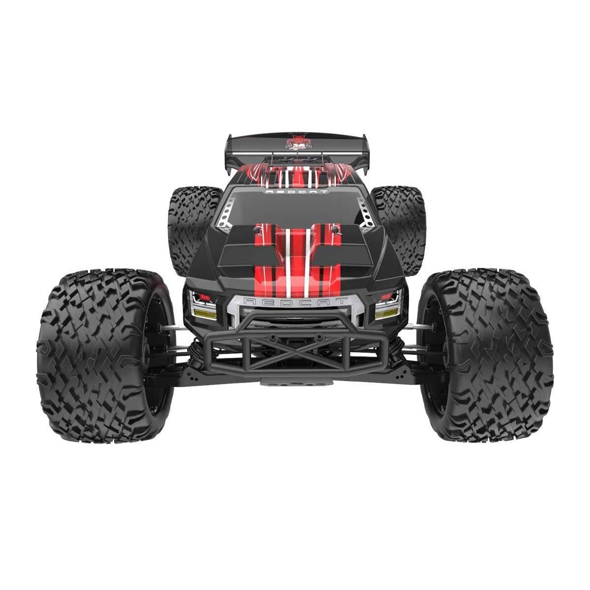 Redcat Shredder 1/6 Scale Brushless Electric Remote Control Monster Truck, Red