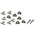 Ranger 5150099 10pc Positive Rake Carbide Cutting Tips, 2 Screws