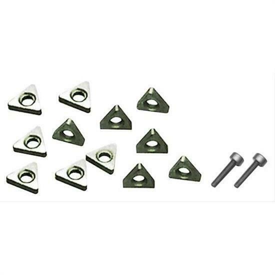 Ranger 5150099 10pc Positive Rake Carbide Cutting Tips, 2 Screws