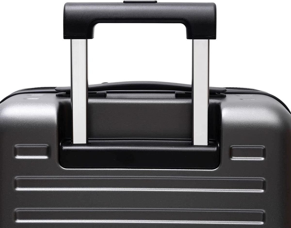 28 Inch Checked Luggage, Lightweight ABS+PC Hardshell Suitcase with TSA Lock &amp; Spinner Silent Wheels, Large Size with 101L Capacity, Convenient for Trips, Gray