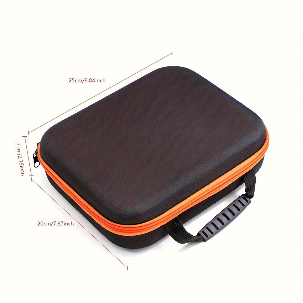 Tool Bag Shockproof Tool Box Waterproof LarCapacity Carry Case Car Repair Tool Box Suit For Car Jump Starter Air Pump Power Bank Wrench Hand Tools