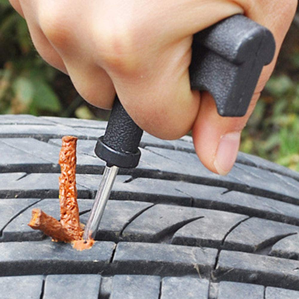 Car Bicycle Tire Repair Tool Set Vacuum Tire Electric Vehicle Emergency Tire Repair Rubber Strip Tool Tire Repair Rubber Strip
