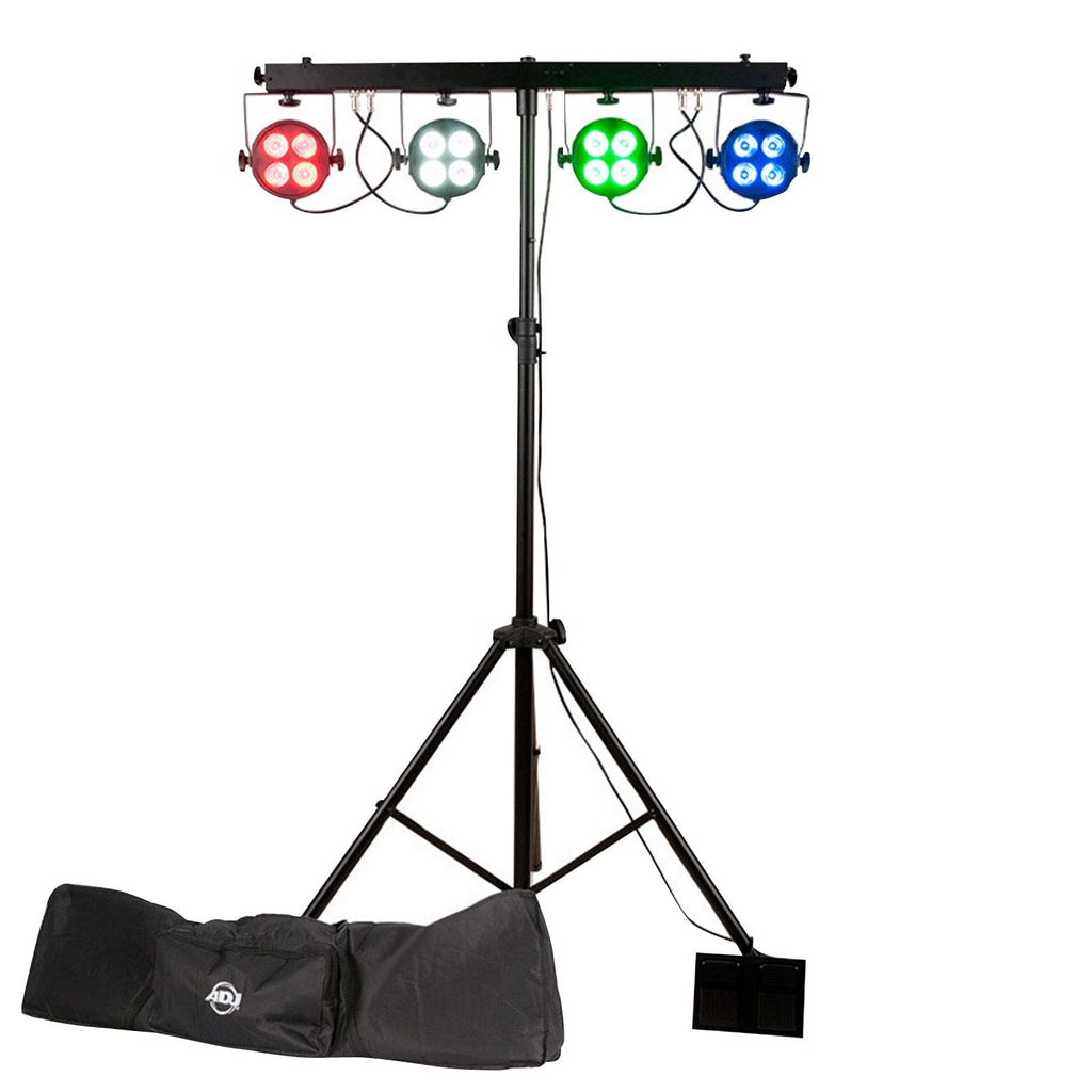 (2) American DJ Starbar Wash Complete Lighting Systems with Chauvet DJ Hurricane 700 Fog Machine Package