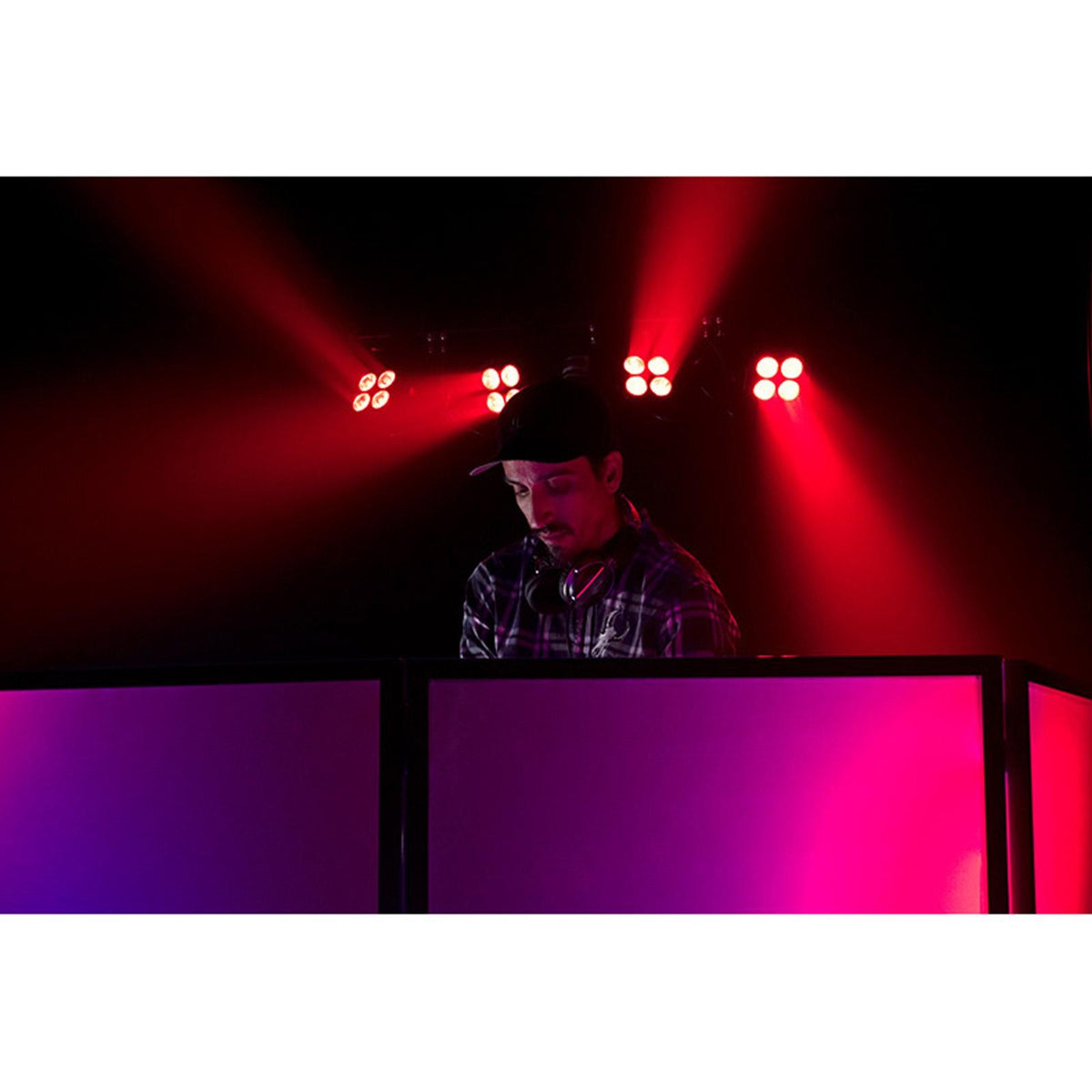 (2) American DJ Starbar Wash Complete Lighting Systems with Chauvet DJ Hurricane 700 Fog Machine Package
