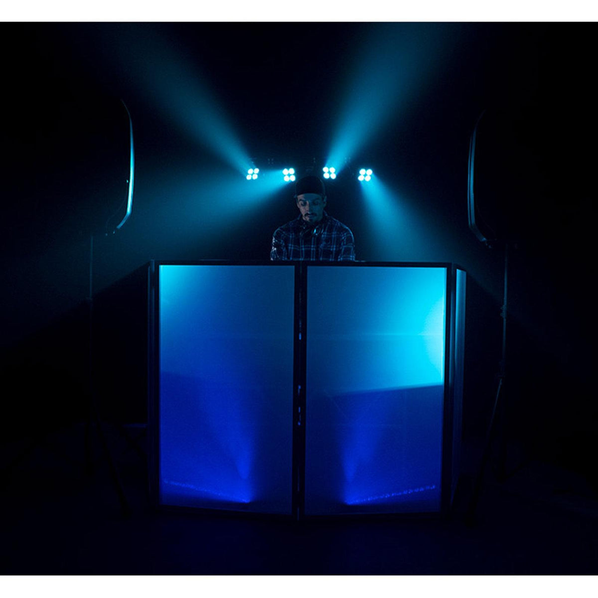 (2) American DJ Starbar Wash Complete Lighting Systems with Chauvet DJ Hurricane 700 Fog Machine Package