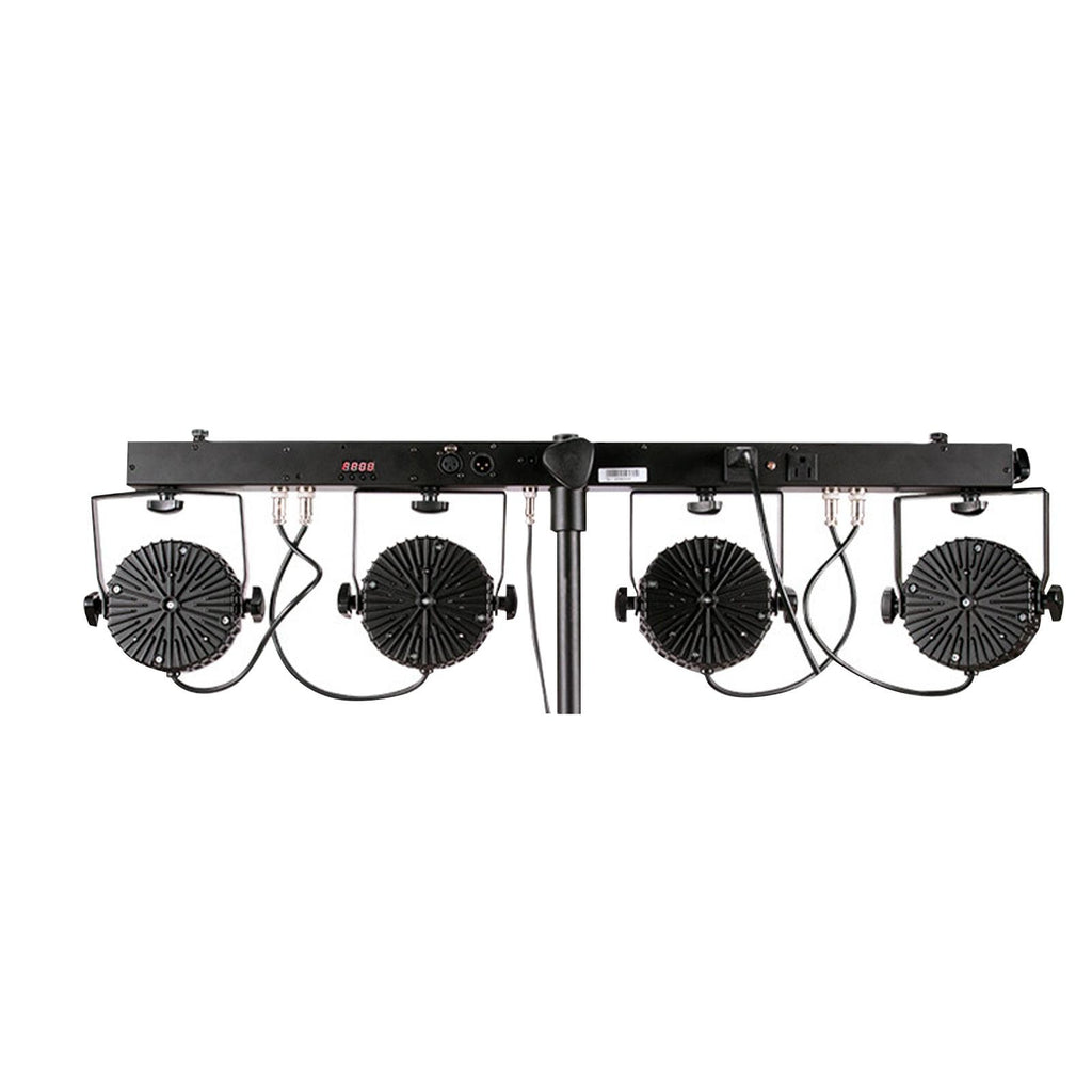 (2) American DJ Starbar Wash Complete Lighting Systems with Chauvet DJ Hurricane 700 Fog Machine Package
