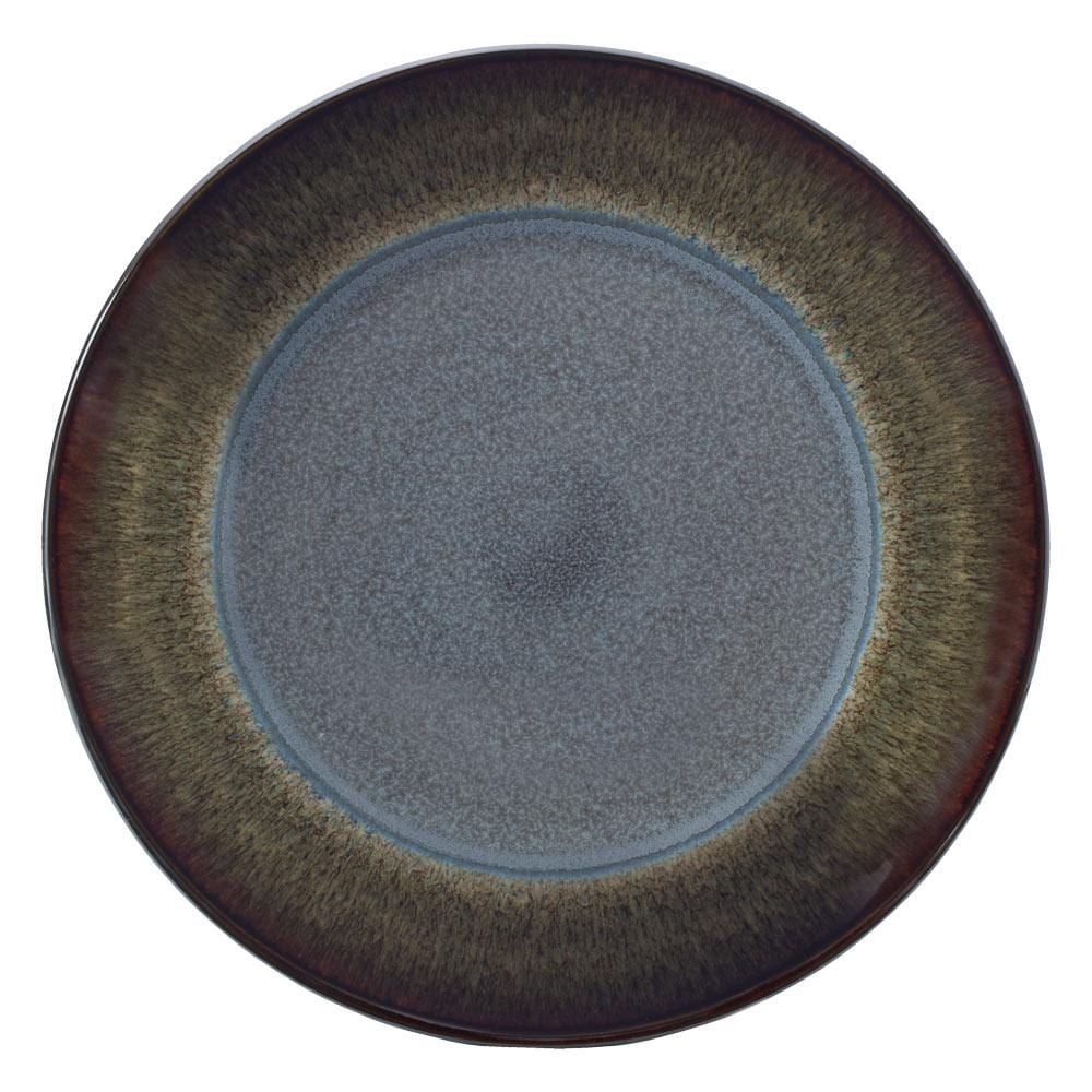 Monroe Gray 16 Piece Dinnerware Set, Service for 4