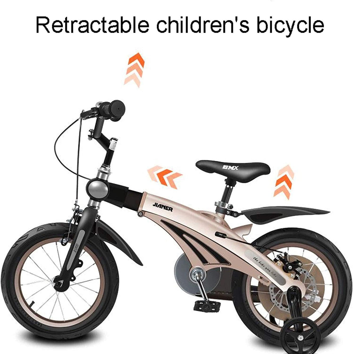 JLFSDB Kids Bike BMX Bike for Kids Boys Girls Bicycle Kids Children Bike Bicycle,Boys Girls Bike Toddler Training Bike with Training Wheels for 2-11 Years Old in Size 12 Inch,14 Inch,16 Inch