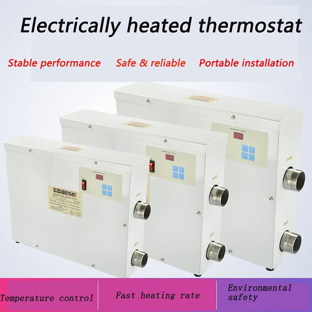 cjc Water Heater Thermostat Swimming Pool Thermostat SPA Bath Pool Heater Electric Water Heater Thermostat Temperature Controller (220Volt, 11KW)