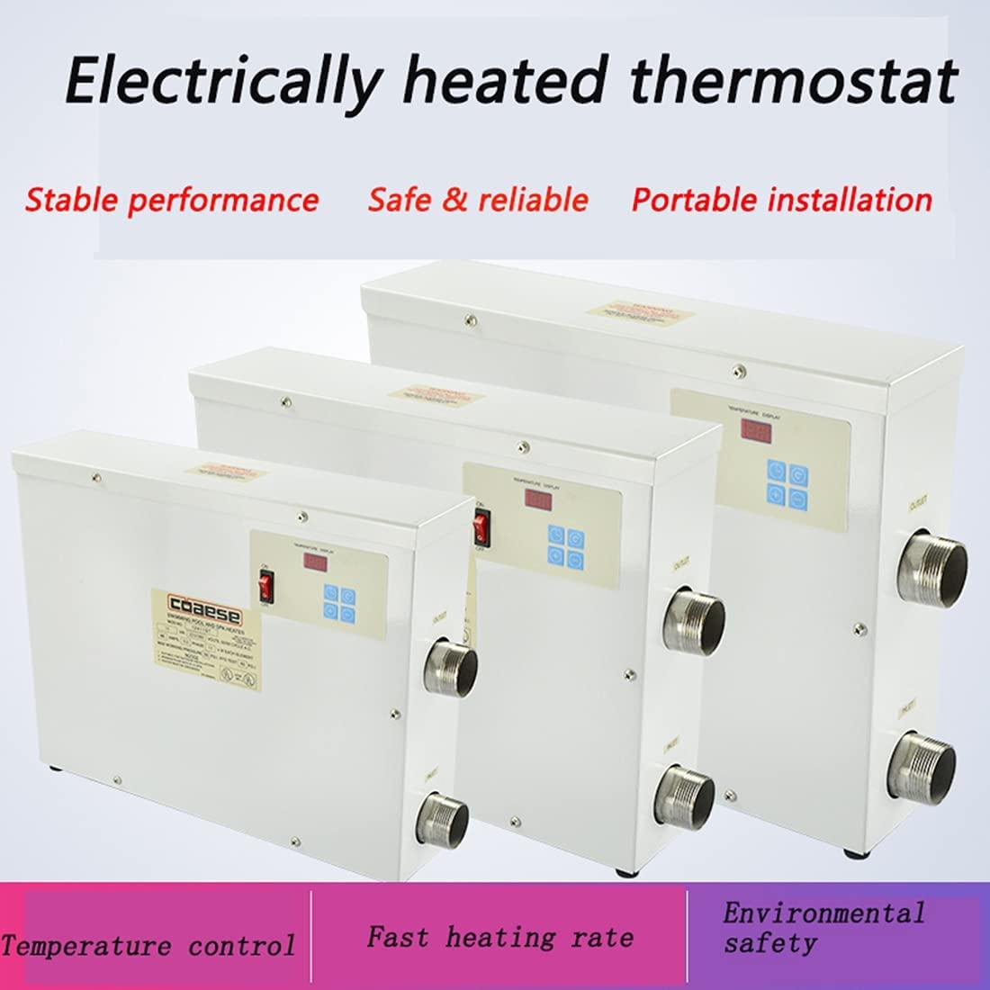 cjc Water Heater Thermostat Swimming Pool Thermostat SPA Bath Pool Heater Electric Water Heater Thermostat Temperature Controller (220Volt, 11KW)