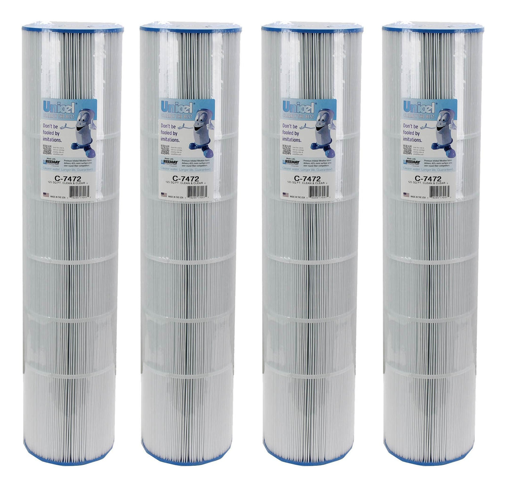 unicel c-7472 pac fab/waterway swimming pool filter cartridge (4 pack)
