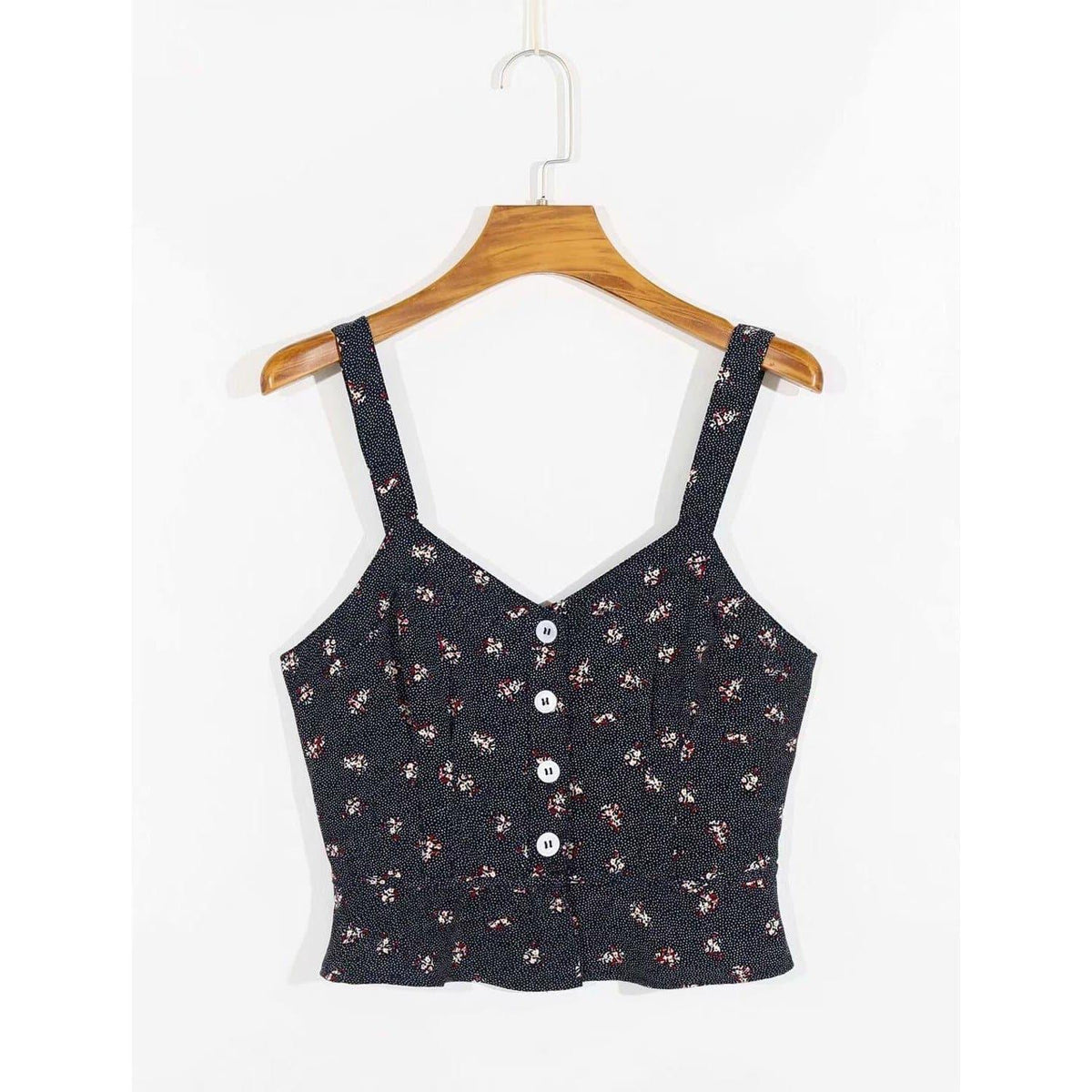 floral crop top