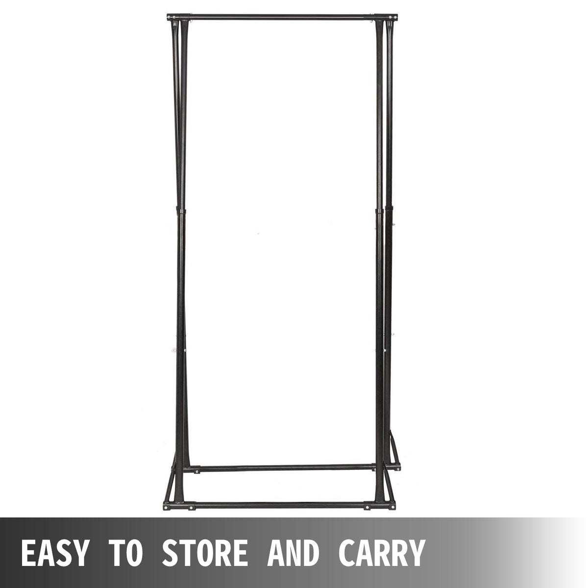280 Lbs. Portable Pull Up Bar Height Adjustable Portable Pull Up Gym Stand Fitness Equipment Folding Standing Pull Up Bar for Home Gym