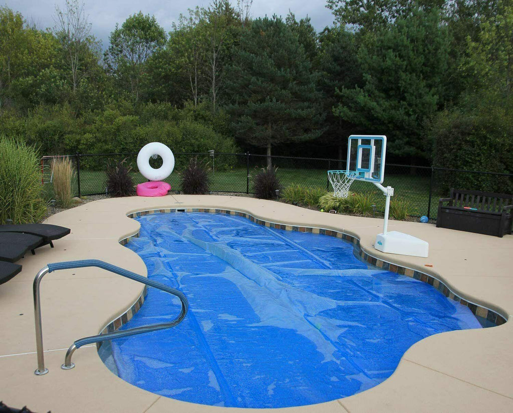 rectangular solar cover series heat retaining blanket for inground swimming pool