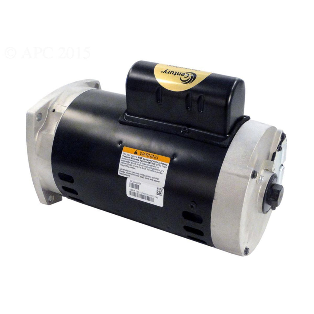 2 hp square flange full rated pool pump motor, 1.30 sf