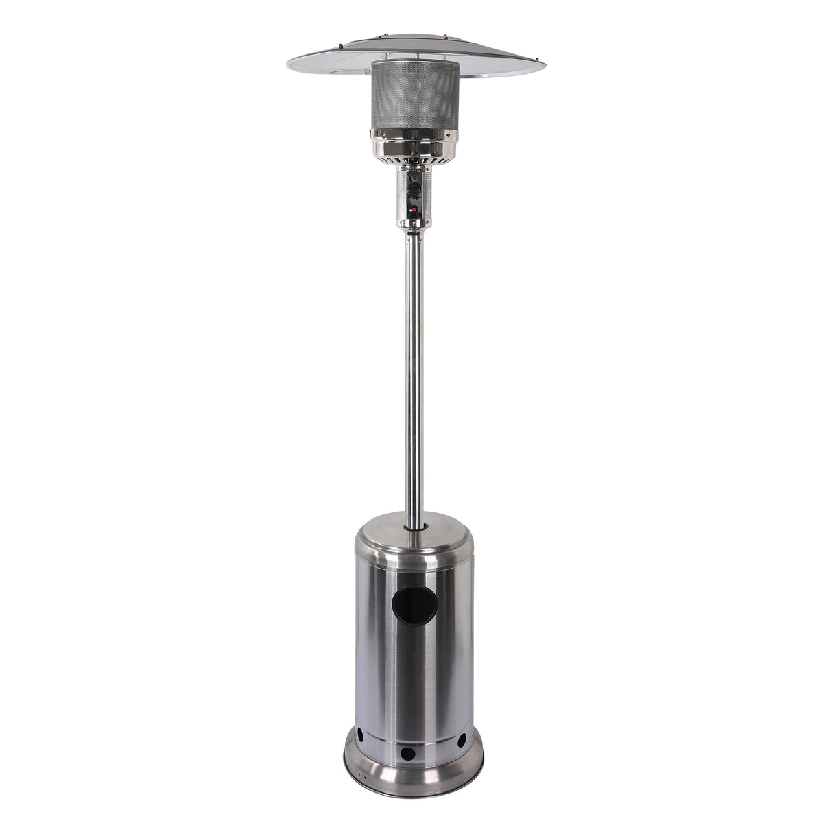 METERK Outdoor Freestanding Powder Coated Propane Iron Floor Standing 47000BUT Standing Patio Iron