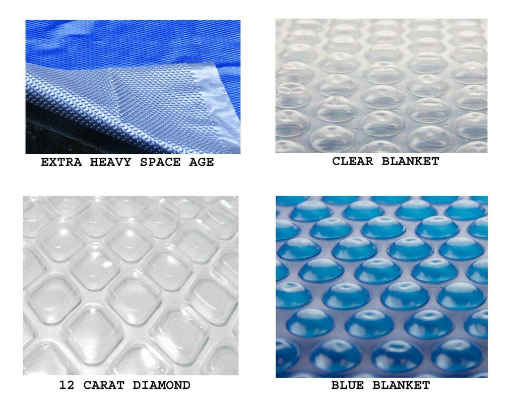 14' x 28' rectangle swimming pool solar cover blanket 800, 1200 and 1600 series