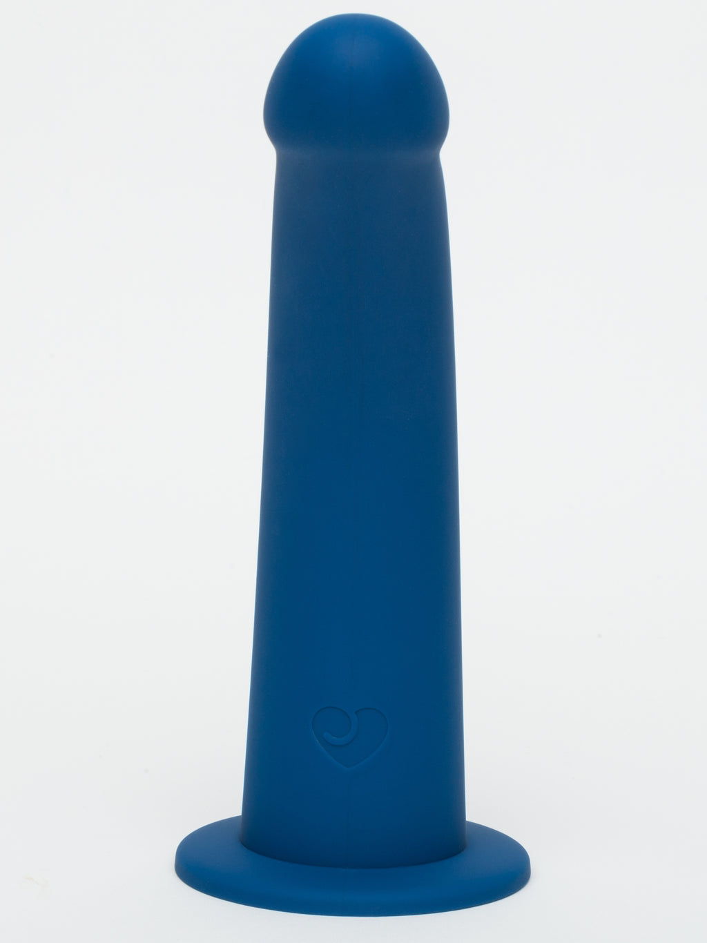 Lovehoney Curved Silicone Suction Cup Dildo 9 Inch, Blue