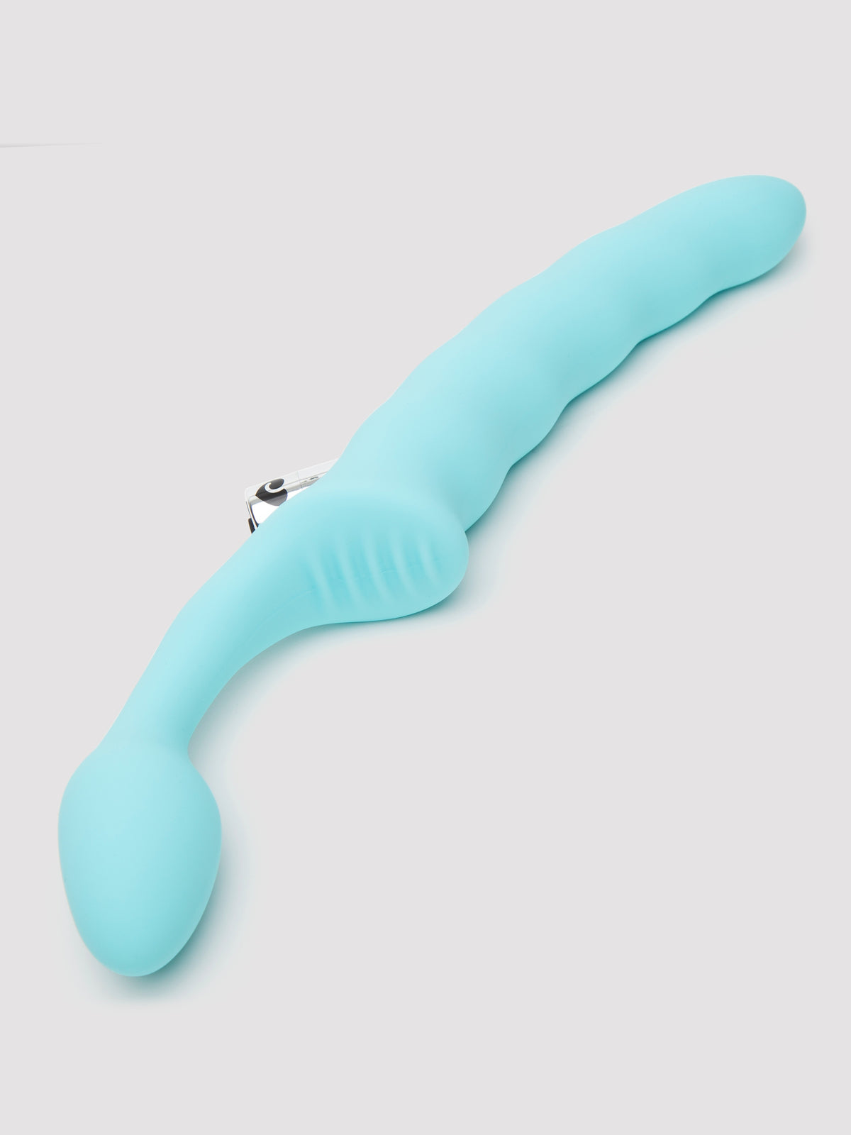 Lovehoney Posable Rechargeable Vibrating Strapless Strap-On, Blue