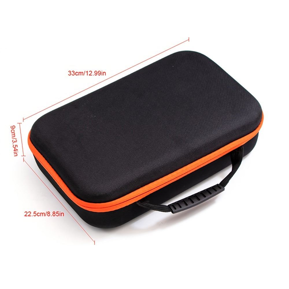 Tool Bag Shockproof Tool Box Waterproof LarCapacity Carry Case Car Repair Tool Box Suit For Car Jump Starter Air Pump Power Bank Wrench Hand Tools