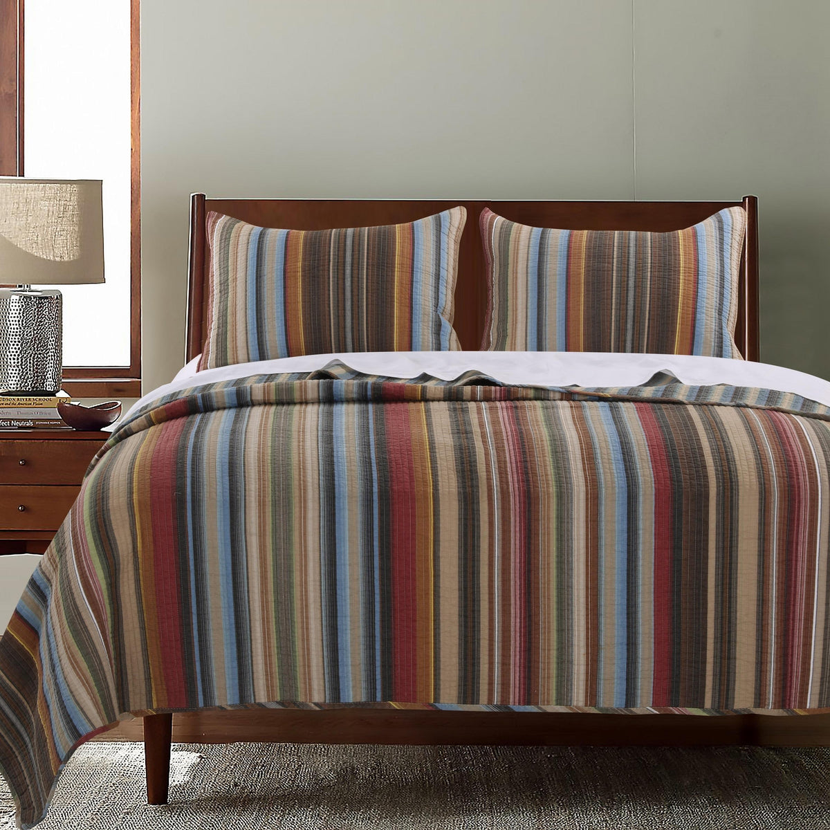 Greenland Home Fashions  Durango 100-percent Cotton Quilt Set