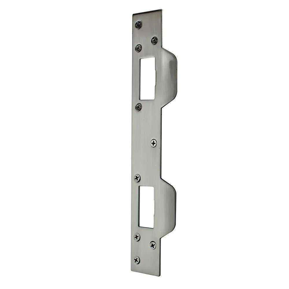 Satin Nickel Security Latch Strike