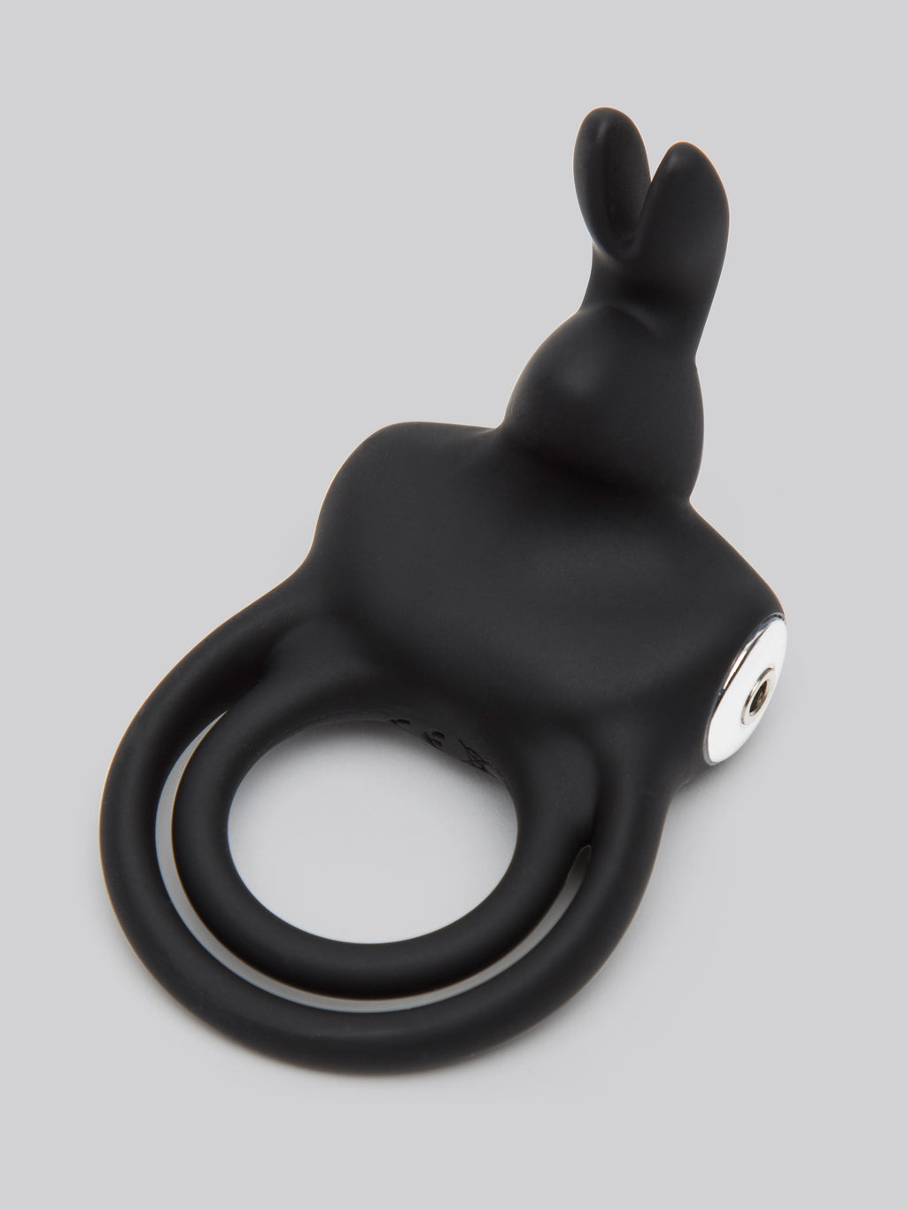 Happy Rabbit Stimulating Rechargeable Rabbit Cock Ring, Black