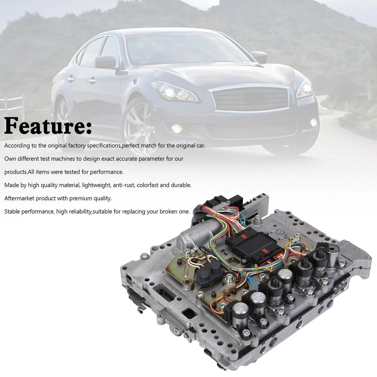 2006-2008 Infiniti M35 RE5R05A Valve Body Solenoid w/ TCM Generic