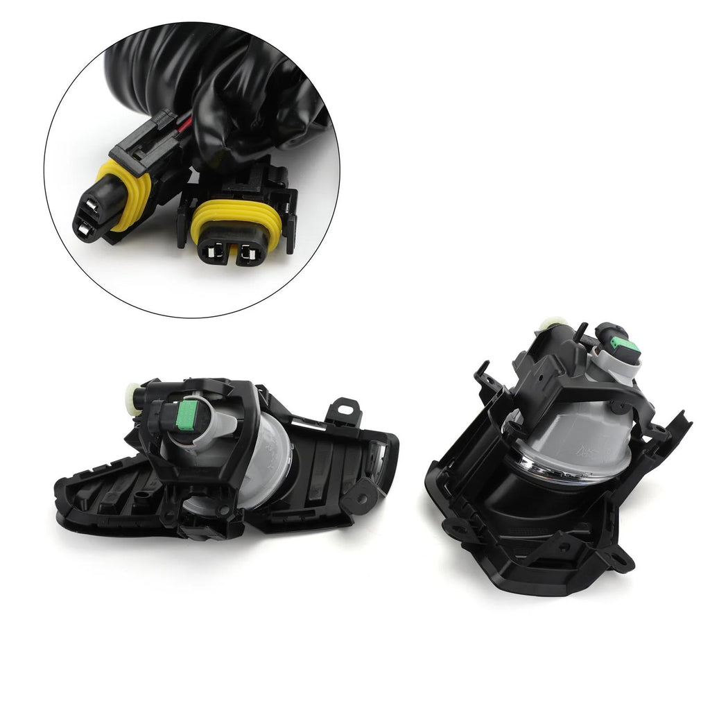 Fog Lights Bumper Driving Lamps w/ Switch + Bezel For Toyota RAV4 2023 2023 2023 Generic