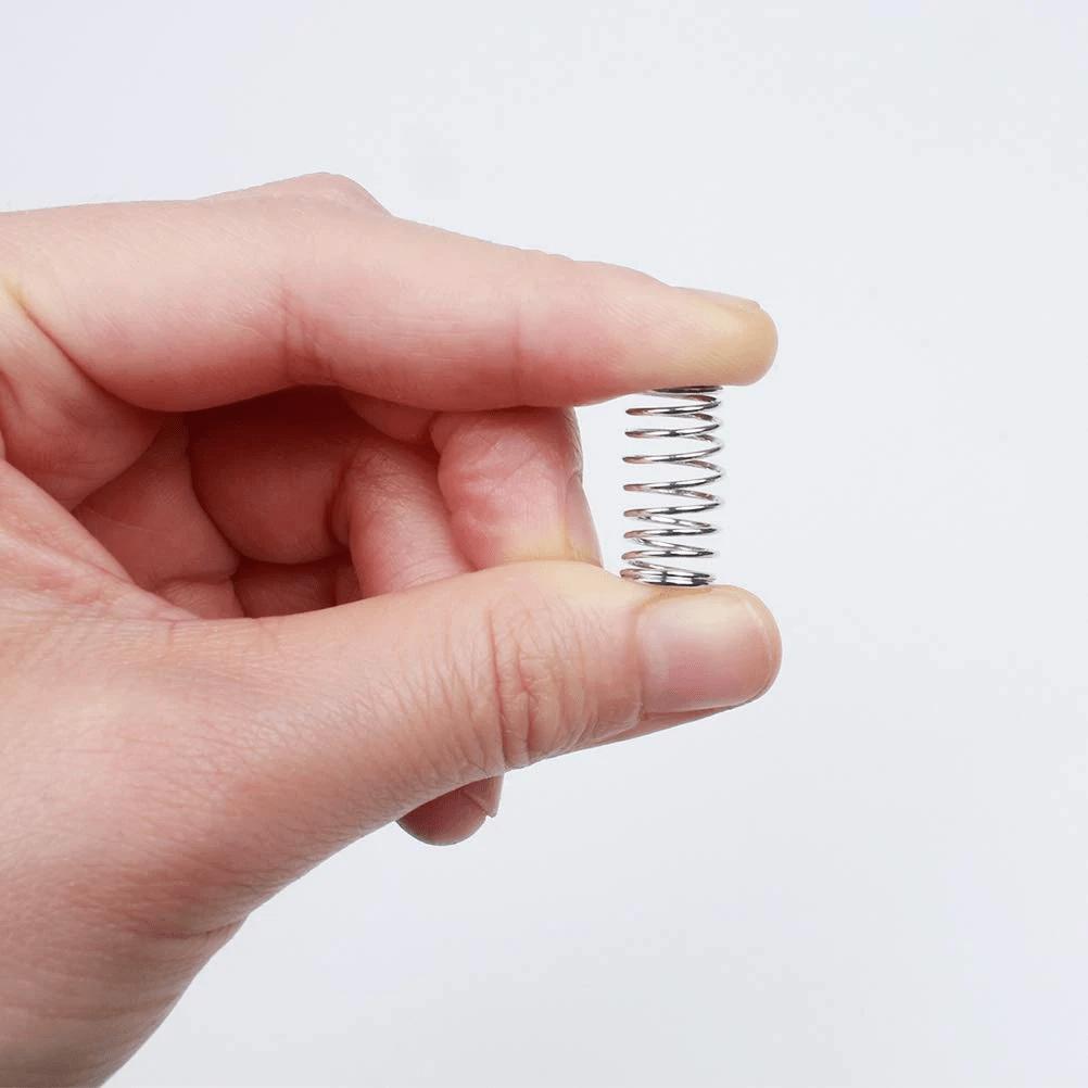 200-Piece Zinc-Plated Steel Spring Assortment Set - Electrical Hardware Compression & Extension Springs