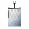 Summit Built-in Residential Beer Dispenser -extured SBC635MBIDPLTWIN