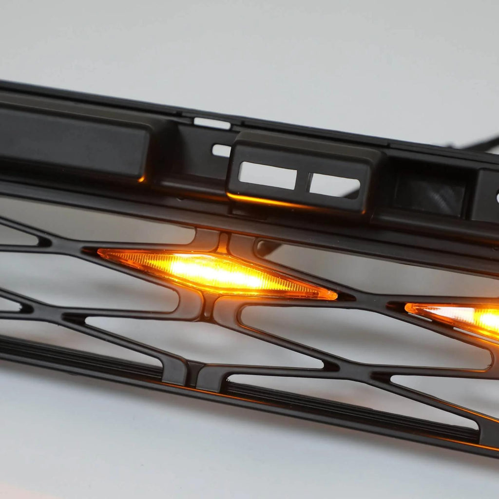 4PCS Plastic Car Grilles Grill LED Lights For Toyota 4Runner TRD Pro 2014-2023 Generic