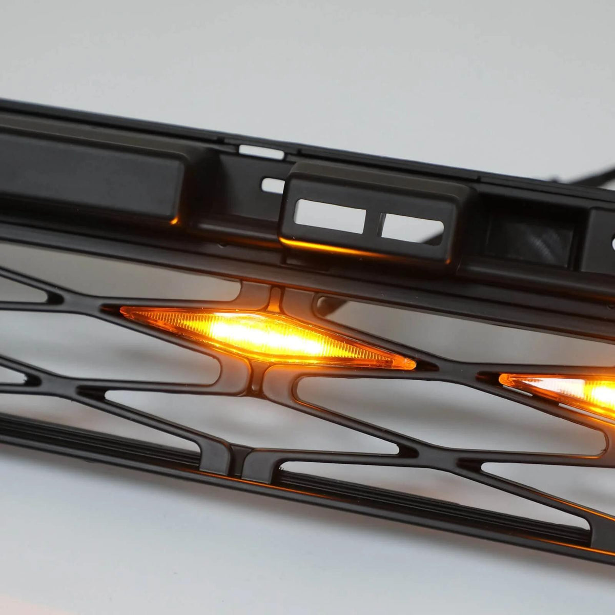 4PCS Plastic Car Grilles Grill LED Lights For Toyota 4Runner TRD Pro 2014-2023 Generic