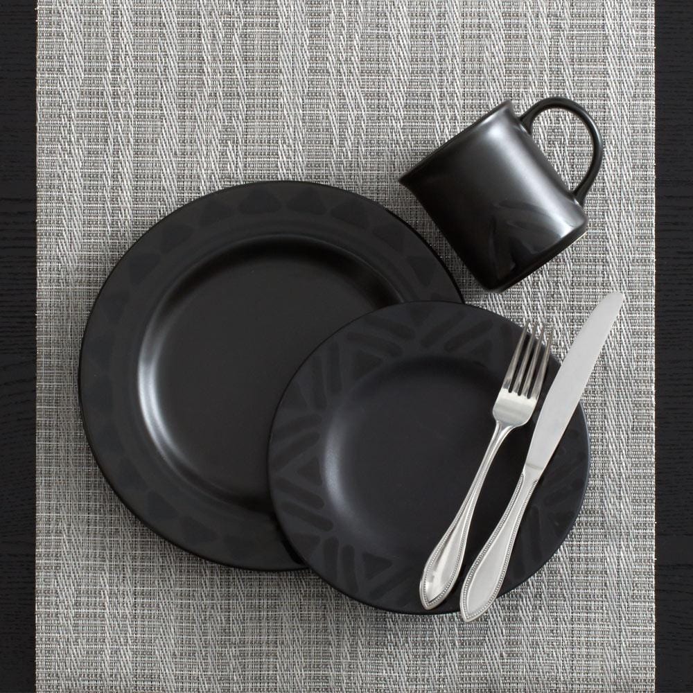Midnight SunSet of 4 Dinner Plates