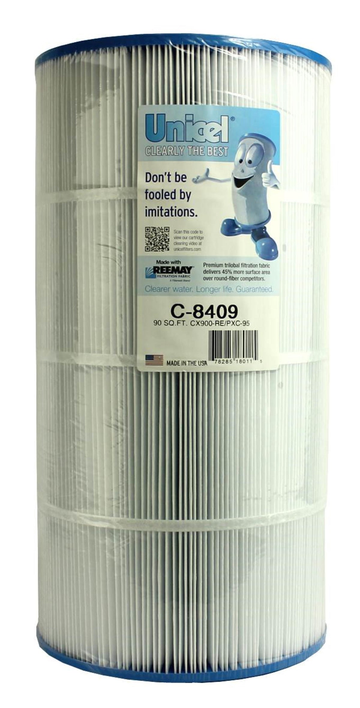 Unicel C-8409 Swimming Pool Replacement Filter Cartridge (2 Pack)